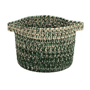 Colonial Mills Monet Ombre Basket, 12"x12"x10", Green - 1 of 3