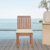 ARDEN Foam Outdoor Double Welted Dining Seat Cushion, 19 x 19, made with ProFoam, Rain-proof, Fade Resistant - 2 of 4