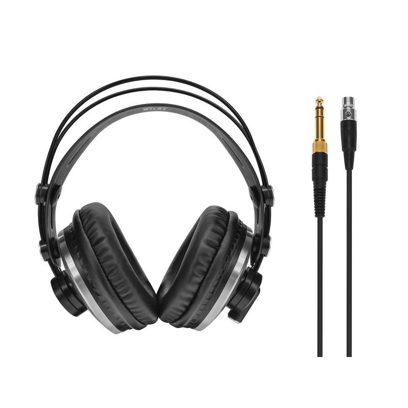 Monoprice Over Ear Closed-Back Pro Monitoring Headphones, Suitable For Recording and All Music Production Tasks (Mixing and Track Monitoring), 2 of 7