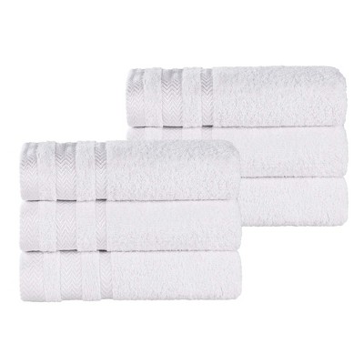 Cotton Medium Weight Hand Towel Set of 6 by Blue Nile Mills