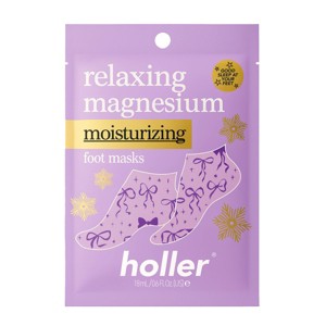 Holler and Glow Good Sleep Goals Relaxing Magnesium Foot Mask - 0.6 fl oz - 1 of 3