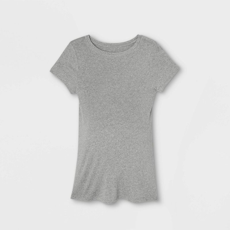 Short Sleeve Non-Shirred Maternity T-Shirt - Isabel Maternity by Ingrid & Isabel™, 1 of 9