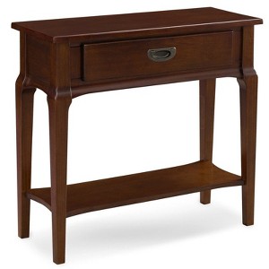 Leick Home Stratus Hall Stand with Drawer in Heartwood Cherry - 1 of 4