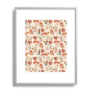 Dash and Ash Woodland Friends Metal Framed Art Print - Deny Designs - 1 of 4