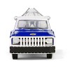 1969 Chevrolet C30 Dually Wrecker Tow Truck "Yenko" Blue with White Top 1/64 Diecast Model Car by Greenlight - 4 of 4