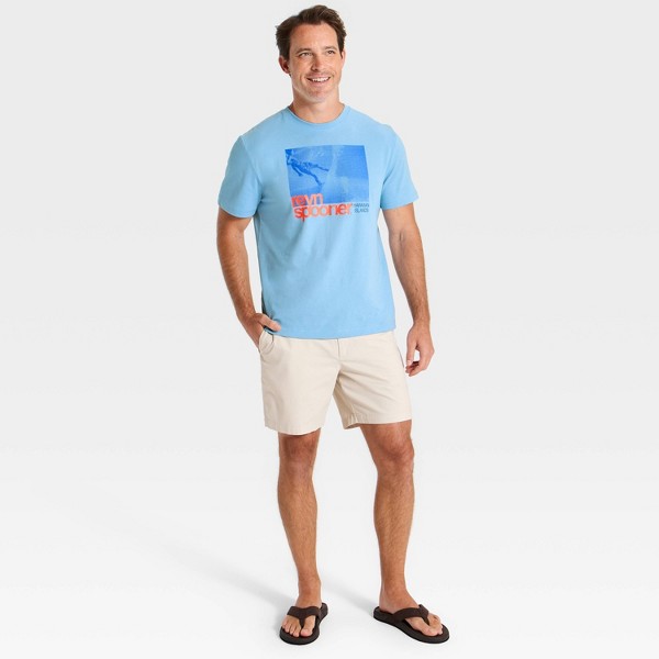 Camiseta gráfica de manga corta para hombre - Goodfellow & Co™ x Reyn Spooner Azul 3