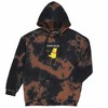 Disney Winnie-the-Pooh Womens' Pooh Bear Embroidered Tie-Dye Hoodie - 2 of 4