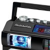 Studebaker 80's Retro Street Bluetooth Boombox with FM Radio CD Player LED EQ (SB2145) - 4 of 4