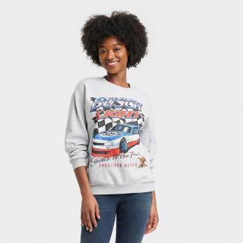Women's Busch Light Americana Graphic Sweatshirt - Heather Gray