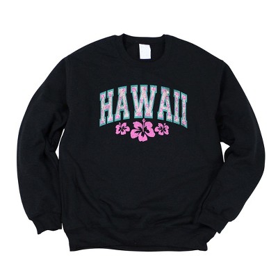 Simply Sage Market Women's Graphic Sweatshirt Hawaii Varsity Grunge