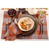 Solino Home Linen Dinner Napkins | Glen Check - 3 of 4