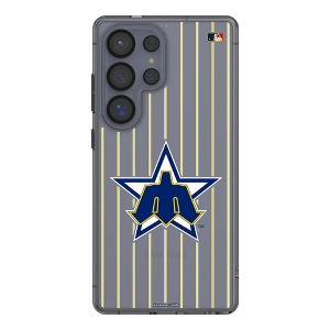 MLB Cooperstown West Teams Pinstripe Clear Cell Phone Case for Samsung Galaxy - 1 of 4