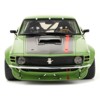 1970 Ford Mustang Widebody "By Ruffian" Green with Black Stripes 1/18 Model Car by GT Spirit for ACME - 4 of 4