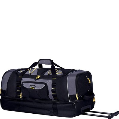 Generic Sierra Madre Duffel Bag, Black, 30" Rolling