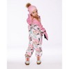 Deux par Deux Kids Unisex Printed Mid-Season One-Piece Outerwear Light Pink with Hearts - 2 of 4