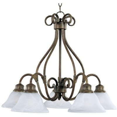 Maxim Lighting Pacific 5 - Light Chandelier in  Kentucky Bronze