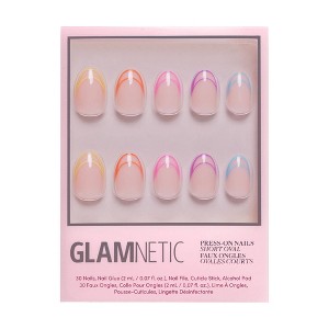 Glamnetic Press-On Women's Manicure Fake Nails - Creamer - 30ct - Ulta Beauty - 1 of 4