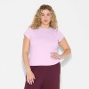 Women's Short Sleeve Crewneck ButterBliss T-Shirt - Wild Fable™ - 2 of 3