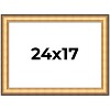 PosterPalooza | Traditional Gold Picture Frame - UV Acrylic, Backing Board, Hanging Hardware Included - 2 of 4
