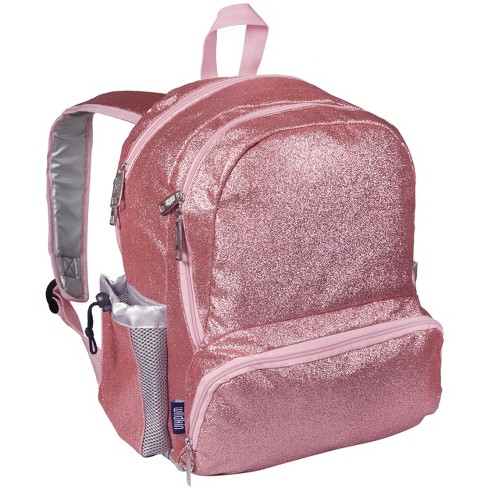 Wildkin 17 inch Kids School And Travel Backpack pink Glitter Target