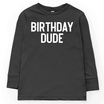 The Juniper Shop Birthday Dude Bold Youth Long Sleeve Tee