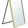 AZL1 Life Concept Full Length Decorative Mirror with Dimmable Lighting Standing Hanging for Bedroom Living Room Bridal Shop, Gold, 69"*24"*4" - 4 of 4