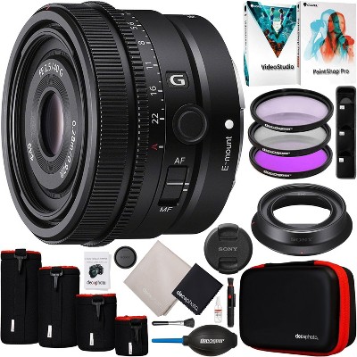 Sony FE 40mm F2.5 G Full Frame Lens SEL40F25G E-Mount Mirrorless Cameras Bundle