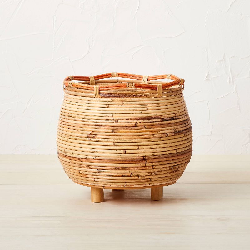 Large Woven Footed Planter - Opalhouse&#8482; designed with Jungalow&#8482;, 1 of 5