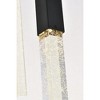 Elegant Lighting Weston 3 - Light Pendant in  Black - 4 of 4