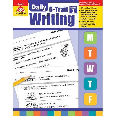 Daily 6-Trait Writing Grade 2 - (Paperback)