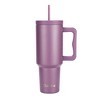 Cubitt Insulated Stainless Steel 40 oz Tumbler with Handle and Straw Lid, Cupholder friendly - 2 of 4