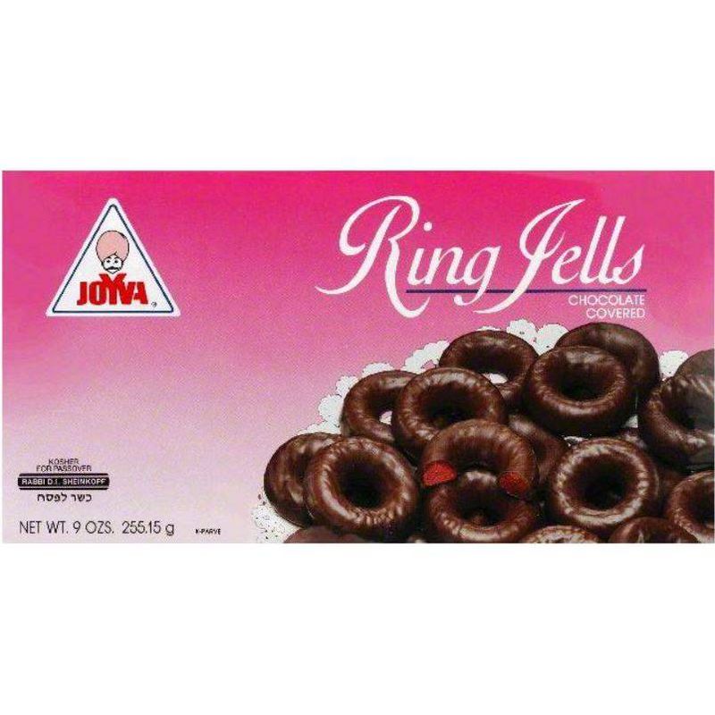 Joyva Chocolate Covered Raspberry Ring Jells - 9oz, 4 of 5