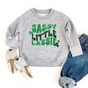 The Juniper Shop Sassy Little Lassie Bubble Letter Toddler Sweatshirt - 3 of 4