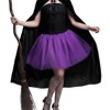BellaSous Women’s Black Multi-Layered Tutu Skirt, Adult Costume and Dress-Up Skirt for Halloween- Black - 2 of 4