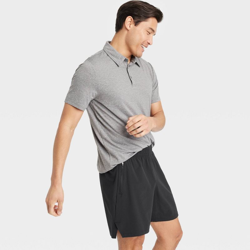 Men's Stretch Woven Shorts 7" - All In Motion™, 3 of 4