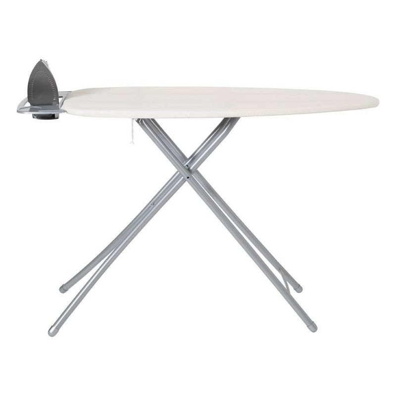 Seymour Home Products Wide Top Ironing Board with Iron Rest Khaki, 2 of 23