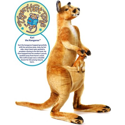 Kari the Kangaroo and Joey 38 Inch Plush Toy