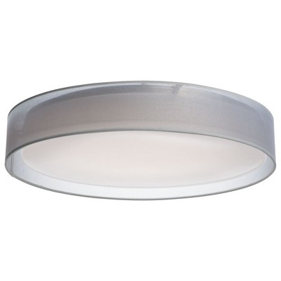 Maxim Lighting Prime 1 - Light Flush Mount in  White Organza