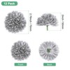 Unique Bargains Silk Fake Chrysanthemum DIY Home Decorations Artificial Flowers 12 Pcs - 3 of 4