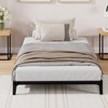 Bed Frame, Metal Platform Bed Frame No Box Spring Needed, Heavy Duty Bed Frame with Under-Bed Storage Space, Sturdy Metal Slat Support - 2 of 4