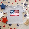 The Juniper Shop USA Flag Coquette Toddler Short Sleeve Tee - 3 of 4
