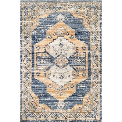 Nuloom Zazie Traditional Machine Washable Indoor/Outdoor Area Rug