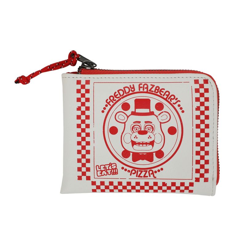Five Nights At Freddy's Pizza Box L-Zip Wallet, 1 of 7