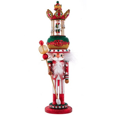 Kurt Adler 18-inch Carousel Hat Musical Nutcracker : Target