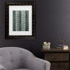 Trademark Fine Art - Pictufy Studio III Cactus Green Matted Framed Art - 2 of 4