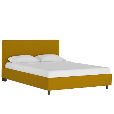 queen platform bed target