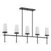 Savoy House Haynes 5 - Light Chandelier in  Matte Black - 3 of 4