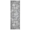 Vintage Floral Printed Distressed Rug for Living Room Retro Thin Washable Area Rugs for Bedroom Low Pile Non Slip Ultra Soft Carpet - 3 of 4