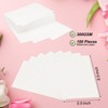 Unique Bargains Pure Cotton Water Coloring Paint Papers 100 Pcs White - 2 of 4