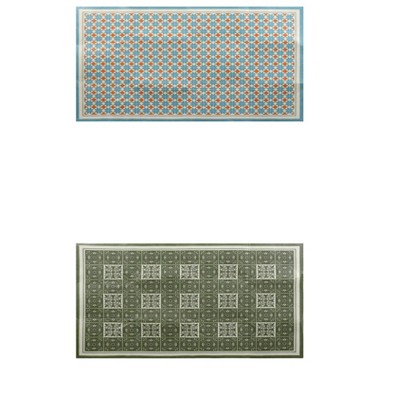 Unique Bargains Waterproof Anti-Slip Foot Wipe No Washing Kitchen Floor Mat